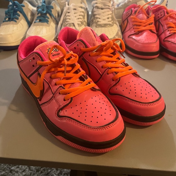 New Nike SB Low Blossom Sneakers PINK. size: 8 & 9 US Ladies - Picture 4 of 10